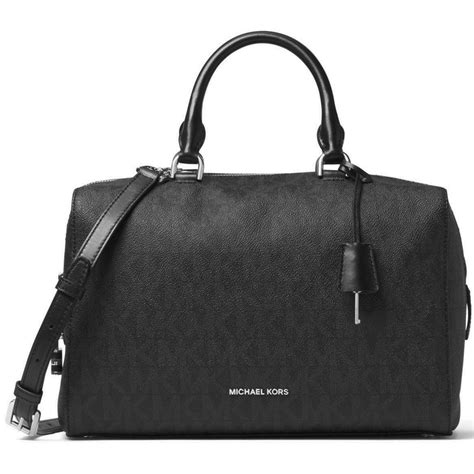 michael kors kirby large satchel|extra large leather satchel.